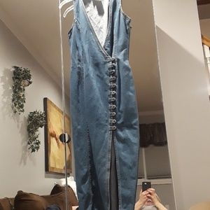 Denim dress